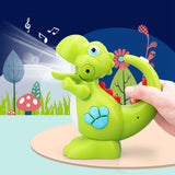 Dino With Voice Recorder And Torch Multi-Coloured Interactive Dinosaur Early Educational Baby Musical Toy