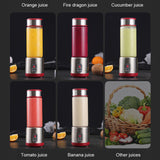 USB Rechargeable Electric Juicer Blender Mixer - Juicers, Fruit Extractors, Food Milkshake Multifunction Juice Maker Machine