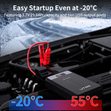 Utrai Car Battery Jump Starter 1000A With LED Lighting 12V Jump Starter Power Bank for Gas and Diesel Cars