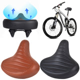 Comfortable Men and Women Seat Cushion Shock Absorbing Bicycle Saddle Replacement for MTB/Road Bike
