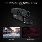 Digital Night Vision Goggles 5x32 Monocular Hunting Night View Camera Infrared with 8G TF Card HD Imager Monoculars for Camping
