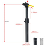 High Quality Nice Portable Outdoor Sports Shock Absorber Seat Tube Manual Seatpost Sleeve Zoom Dropper
