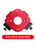 Trimming hine Cutting Fillet R-angle Arc Template for Woodworking Electric Router Slotting Wardrobe Woodboard Tools