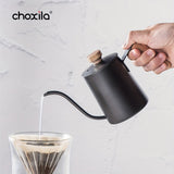 1pc, 304 Stainless Steel Mini Pour Over Coffee Kettle - 350ml/12oz - Manual Coffee Pot - Retro Coffee Kettle
