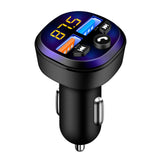 Wireless Bluetooth 5.0 Car MP3 Player Handsfree FM Transmitter Audio Dual USB Fast Charger Support  U Disk Play