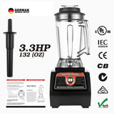Professional Smart Blender Juicer, Fruit Food Processor, Ice Smoothie Mixer, Super Capacity, Heavy Duty, 2800W, 3.9L