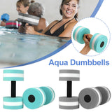 2pcs Water Aerobics Aquatic Barbell - Aqua Fitness Pool Swimming Exercise Board Buoyancy Rod Dumbbell