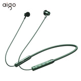 Original Aigo W01 TWS Wireless Earphone Bluetooth 5.2 Sports Noise Canceling Neckband Headphones Waterproof Microphone