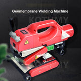 220V Geomembrane HDPE Sheet Wedge Welder PVC Repairing Welding hine Plastic Layer Sealing Tool