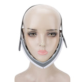 V Face Shaping Massager Remove Double Chin Comfortable Wear 5 Gears Red Blue Lights V Face Lifting Massager Soft Silicone for