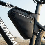 OFFBONDAGE Triangle Bag 1.5L Bicycle Front Frame Handlebar Waterproof Cycg Bags Mountain Repair Tools Bike Parts