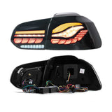 M4 GTS Design Style Dynamic Full LED Tail Lights With Sequential Turn Signal Fit For Volkswagen Golf Mk6 GTD R R20 2009-2013