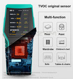 Handheld Air Quality Tester Professional Gas Analyzer Smog/Dust/Formaldehyde Air Quality Detector CO2 Meter Monitor 123/126/128S