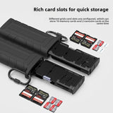 High-Speed Reader & Case SD TF SIM Dual Slot Data Transfer Memory Card For Cameras/phone /Drones Accessories