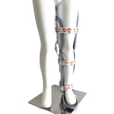 Medical Children's Adjustable Knee Fixation Brace Joint leg Orthotics Support Protector Stabilizer Fracture Fix Rehabilitation