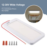 New 96LED 12-30V LED Vehicle Dimmable Ceig Reading Lamp Roof Light Car Interior Lighting