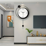 1pc Large Battery-Powered Wall Clock - Modern Minimalist Design for Living Room, Kitchen, Bedroom, Dining Room, and Office Decor