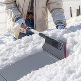 3 In 1 Car Shovel with Foam Handle Retractable Snow Remover Front Windshield Ice Scraping Defrost Broom Auto Cleaner Tool