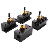 Mini CNC Lathe Quick Change Tool Post Cutter Screw Kit Set Boring Bar Turning Facing Holder Wrench