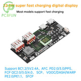 22.5W Quick Treasure Fast Charging Mobile Power Module Circuit Board Protection DIY Motherboard QC4.0 PD3