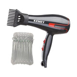 Kemei hair dryer KM-8888 high quality EU plug 220 voltage big power hair dryer professional hair dryer