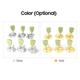 6pcs Open-Style Keys String Tuning Peg Vintage Tuners hine Head 3L3R for Folk and Electric Guitar