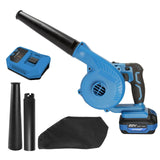 Cordless Kit Jobsite Blower Fast Charger 3 Variable Speeds for Blowing Dust, Leaf Light Duty Worhop Cleaning
