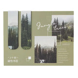 Series Double-sided Magnet Bookmark Romantic Cloud Sky Landscape Magnetic Bookmar Book Lovers for Reading