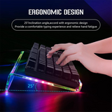 Stand Tray, Acrylic Computer Holder, Titled Stand, Riser, Ergonomic Keyboard Riser