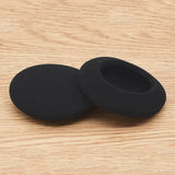 2Pcs 3.5/4.5/5/5.5/6cm Black Foam Protection Thicken Cushions Headphone Ear Sponge Pads Replacement