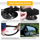 1 Pair Side Door Rearview Mirror Glass Heated With Backing Plate For Mercedes Benz W210 E200 E230 E260 E280 1999-2001