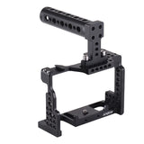 Andoer Cage Video Film Movie Making Stabilizer with Cold Shoe Mount for Sony A7II/A7III/A7SII/A7M3/A7RII/A7RIII Camera