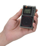 Premium FM Digital Portable Stereo Speaker - MP3 Audio Player with High Fidelity Sound Quality & Radio