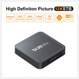 TX20 Pro Android 15 TV Allwinner H313 Quad Core 8K Video Decoding Upgrade 16G 256G 5G 2.4G Dual Wifi BT5.2 Set Top Box