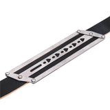 Belt Positioning Auxiliary Ruler Craft Handmade Punch Hole Spacing Template Tool