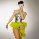 Direct selling temperament party jumpsuit new evening dress sexy sleeveless mesh