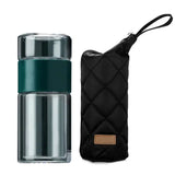 200ml Holder Glass Double Layer Cup Infuser Tumbler Drinkware Water Bottle With Tea Filter