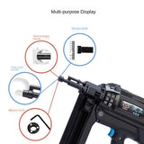 Gas air nail gun air gun multi-function nozzle barrel accessories electric nail hydroelectric window continuous nail gun