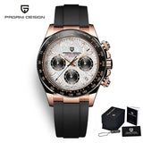 PAGANI DESIGN 2023 New Men's Watches Top Brand Men's Sports Quartz Watch Automatic Date Sapphire Luxury Chronograph Reloj Hombre