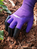 Garden With Claws 4/8 ABS Plastic Work Safety Rubber Waterproof Durable Digging Planting Genie Outdoor Gardening Gloves
