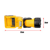 280LM Flashlight for 10.8V 12V Li-ion Battery Portable LED Light Work with 360 Degree Pivoting Head Handheld Spotlight