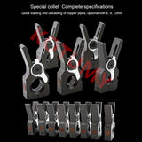 Pipe Air Conditioner Copper Tube Flare Electric Flaring Tool Lithium Battery Expander Set