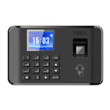 I60 Attendance hine Intelligent Fingerprint Password Time Clock Employee Checking-in Recorder 2.4 in Voice Prompt 11 Language