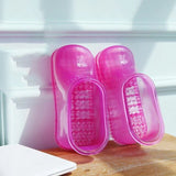 1Pair Foot Massage Boots Relaxation Ankle Soak Bath Therapy Massager Shoes Acupoint Sole Portable Home Feet Care Tools