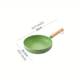 1pc Nonstick Frying Pan, Skillet, Medical Stone Coating Omelette Pan, Healthy Cookware Induction