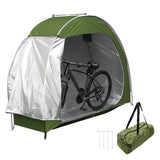 Outdoor Bike Tent 210D Oxford Fabric Waterproof Bicycle Storage Shed for Bikes