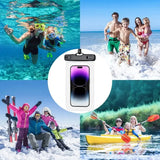 Underwater Protector Pouch Waterproof Case Swimming Water Proof Bag Universal Cover For iPhone Samsung below 6.7" Phone