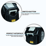 for 18V 6000mAh Rechargeable Li-ion with LED Light BL1840 BL1850 BL1830 BL1860B LXT400 Power Tool Battery