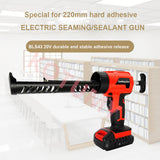 Multi-Function Wireless Glass Caulking Electric Pressure Sewing Seams Sealant Glue Gun with Battery