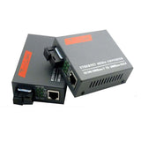 1 Pair HTB-GS03-AB Gigabit Conversion Carrier SC Port Single Mode Fiber 20km Range